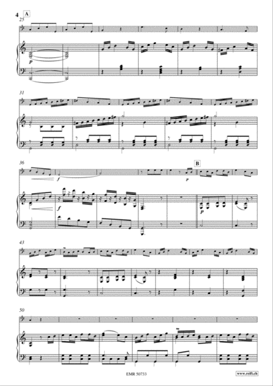 Konzert Rondo Bass Recorder scores gallery preview page 5