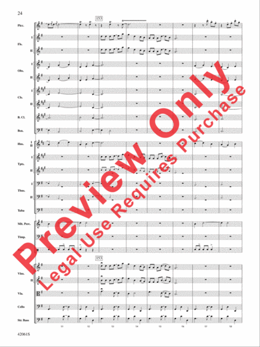 South County Sketches Full Orchestra scores gallery preview page 25