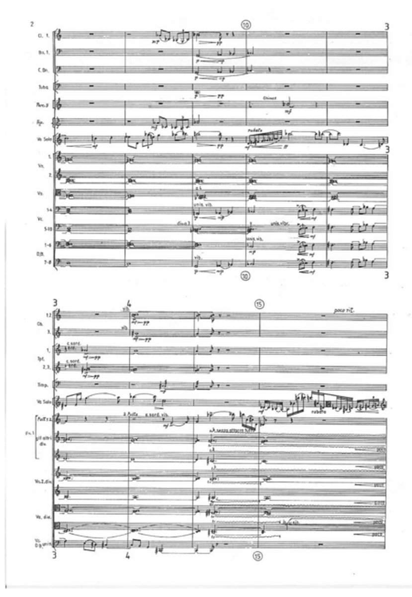 [Van de Vate] Concerto for Viola and Orchestra