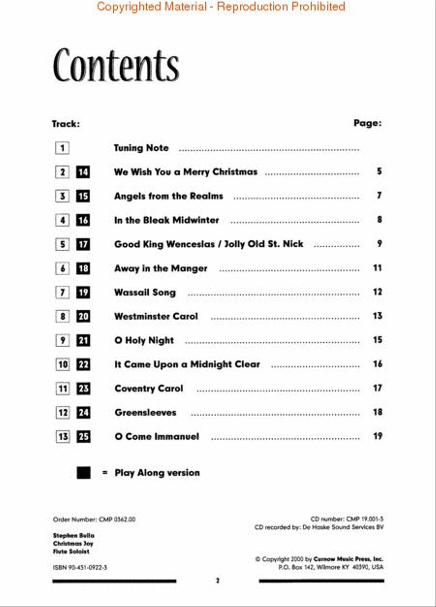 Christmas Joy Flute Solo scores gallery preview page 2