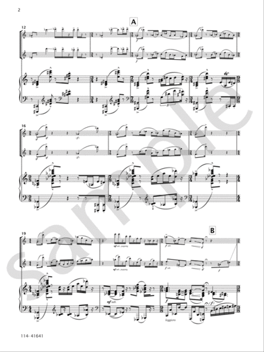 Vultures Vultures Chamber Music scores gallery preview page 4