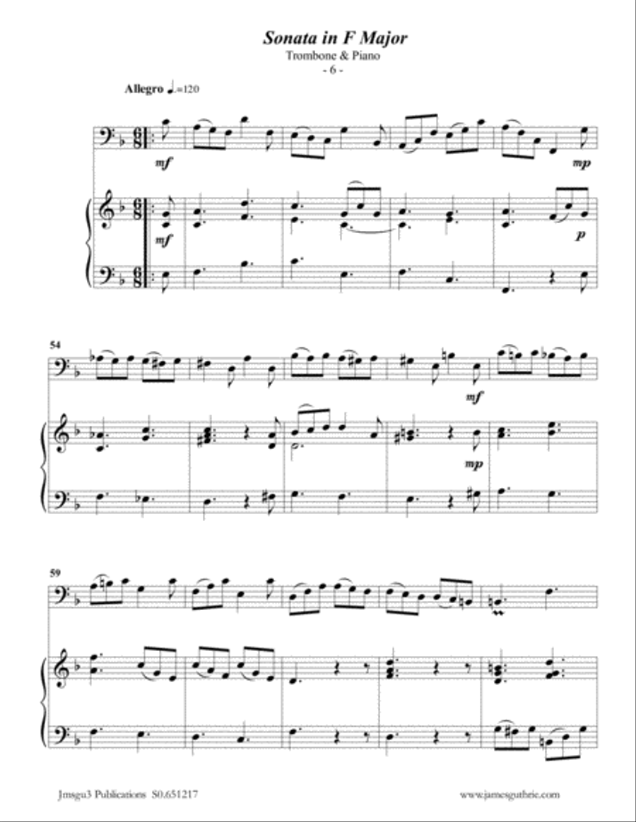 Telemann trombone sales