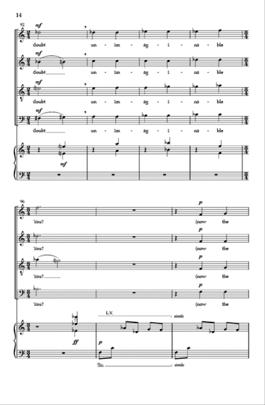 i thank You God for most this amazing 4-Part scores gallery preview page 14