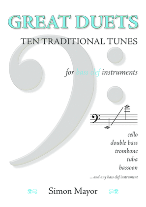 Great Duets: 10 Traditional Tunes (bass clef)