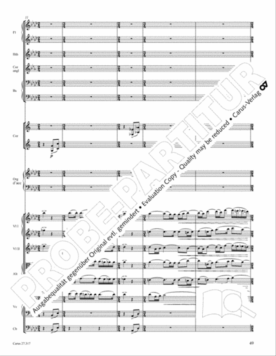 Messe de Requiem 4-Part scores gallery preview page 62