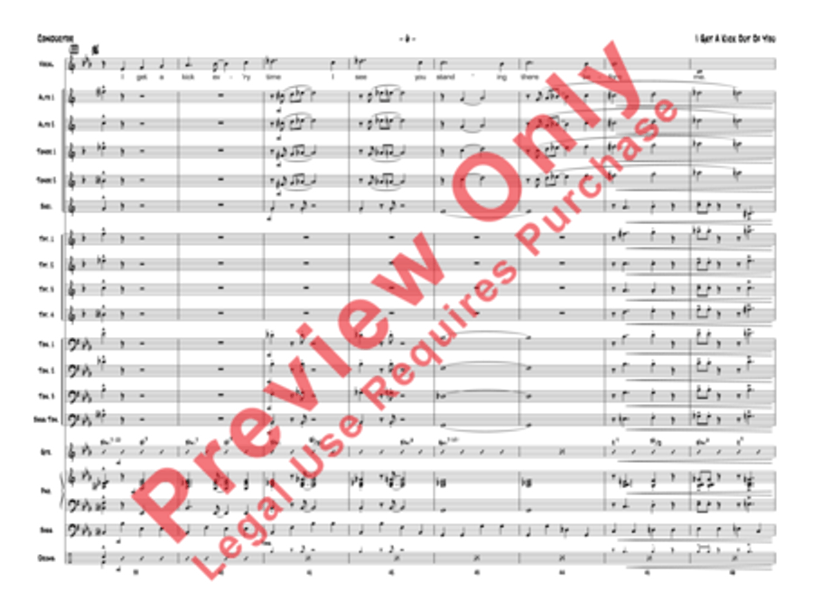 I Get a Kick Out of You Jazz Ensemble scores gallery preview page 27