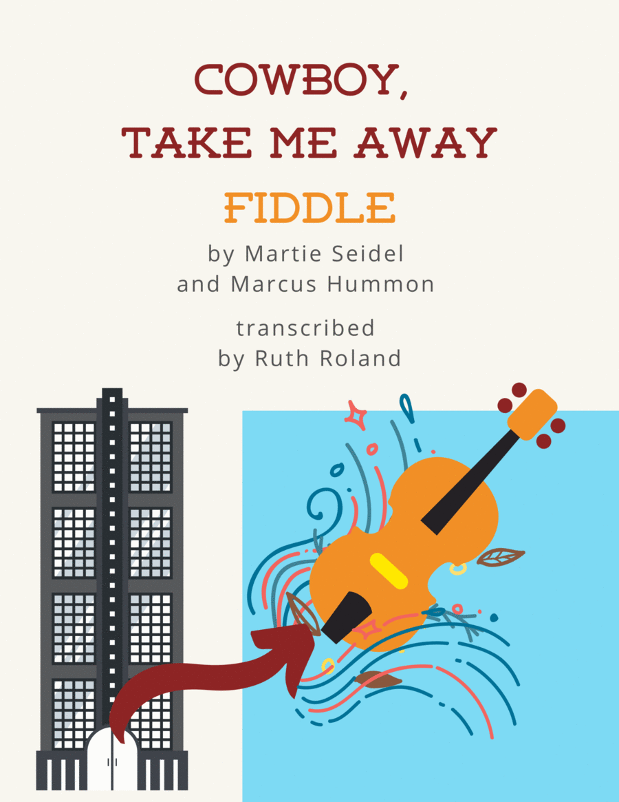 Cowboy Take Me Away Cowboy Take Me Away Violin Solo scores gallery preview page 1