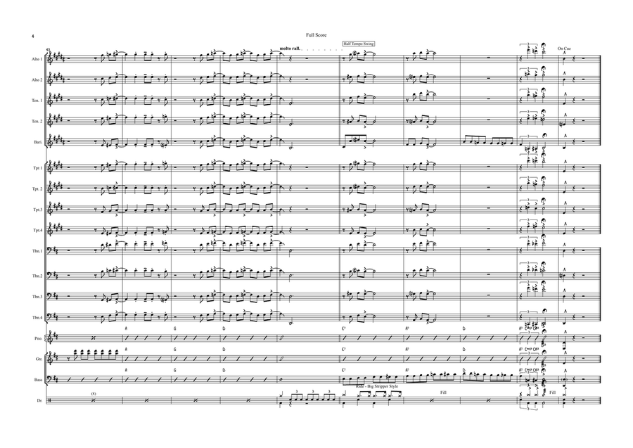 Jailhouse Rock Jazz Ensemble scores gallery preview page 4