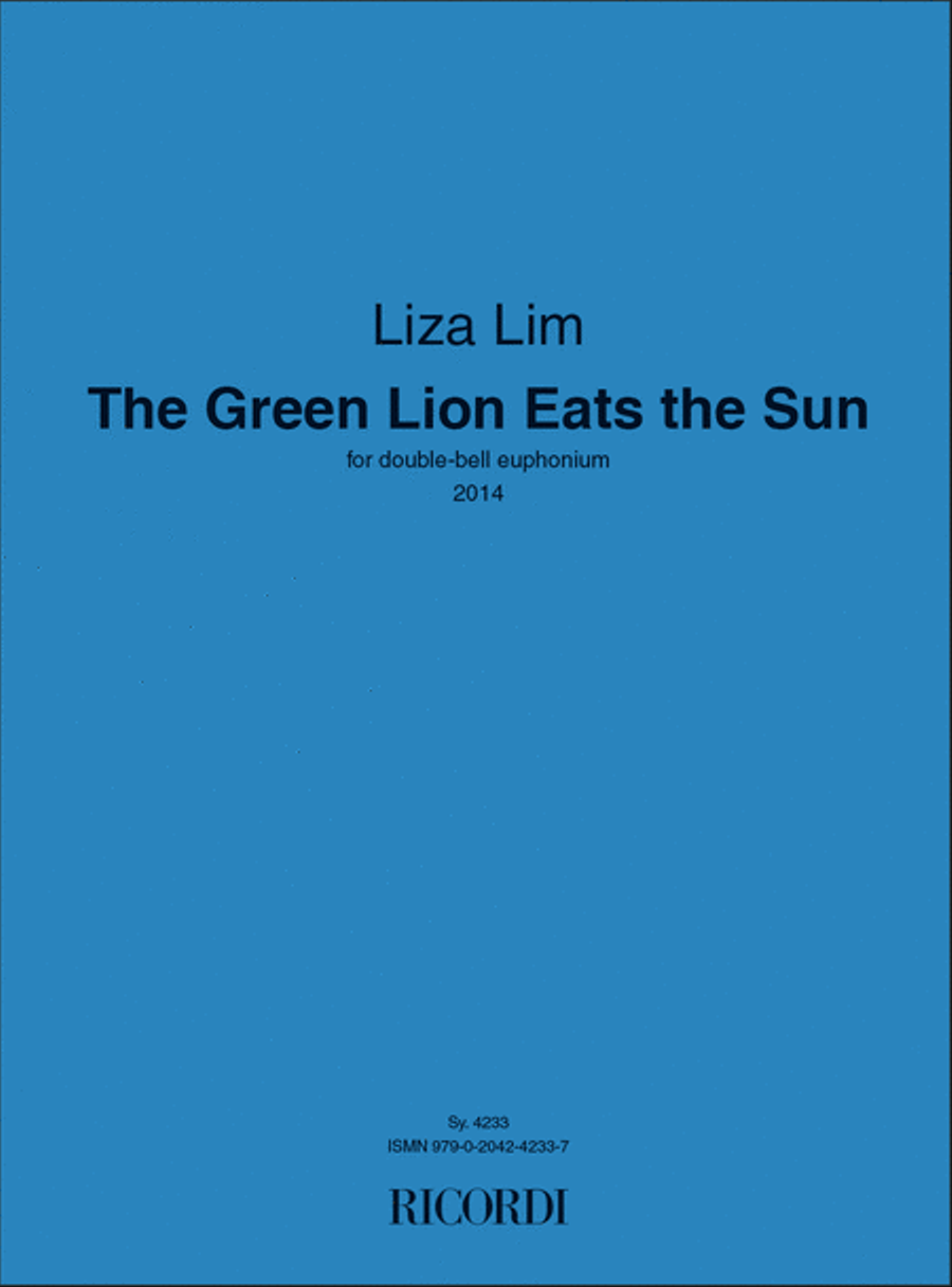 The Green Lion Eats the Sun Euphonium scores gallery preview page 1