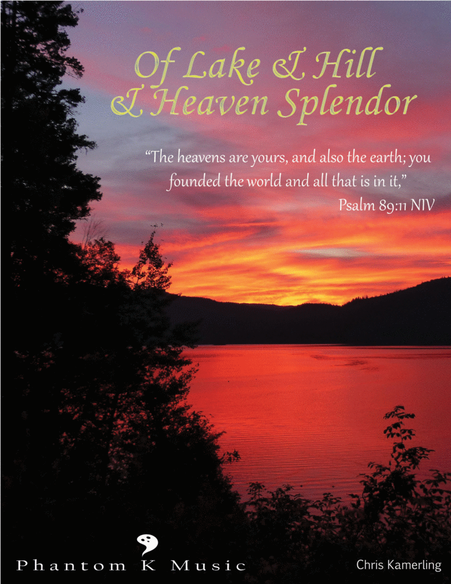 Of Lake & Hill & Heaven Splendor - Concert Band - Wind Ensemble Concert Band scores gallery preview page 1