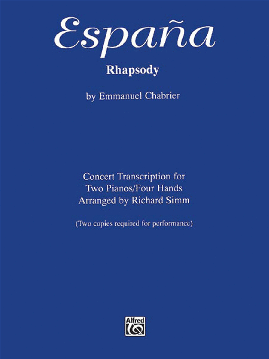 España Rhapsody Small Ensemble scores gallery preview page 1
