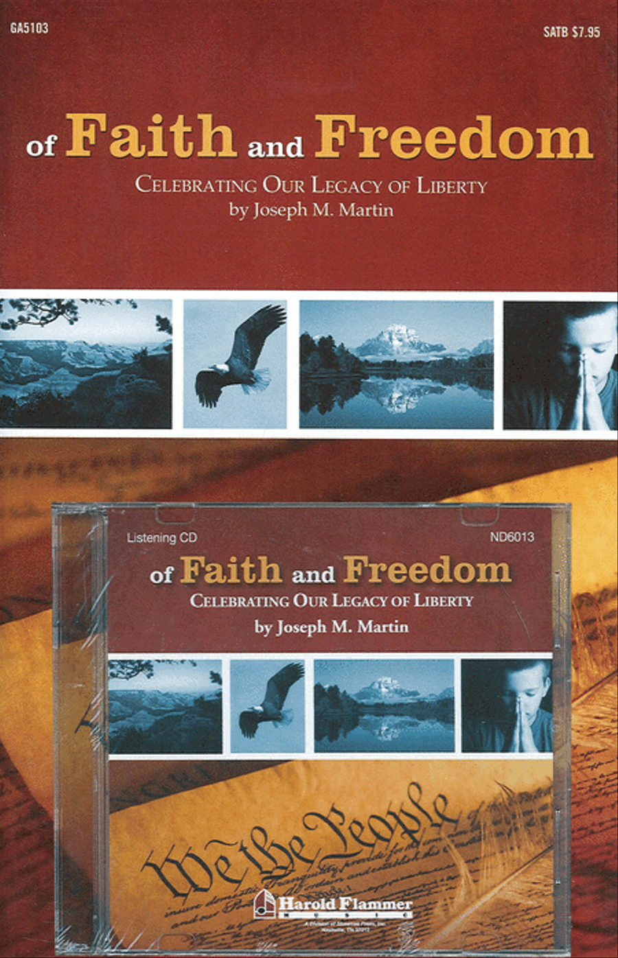 Of Faith and Freedom (Collection) Choir scores gallery preview page 1