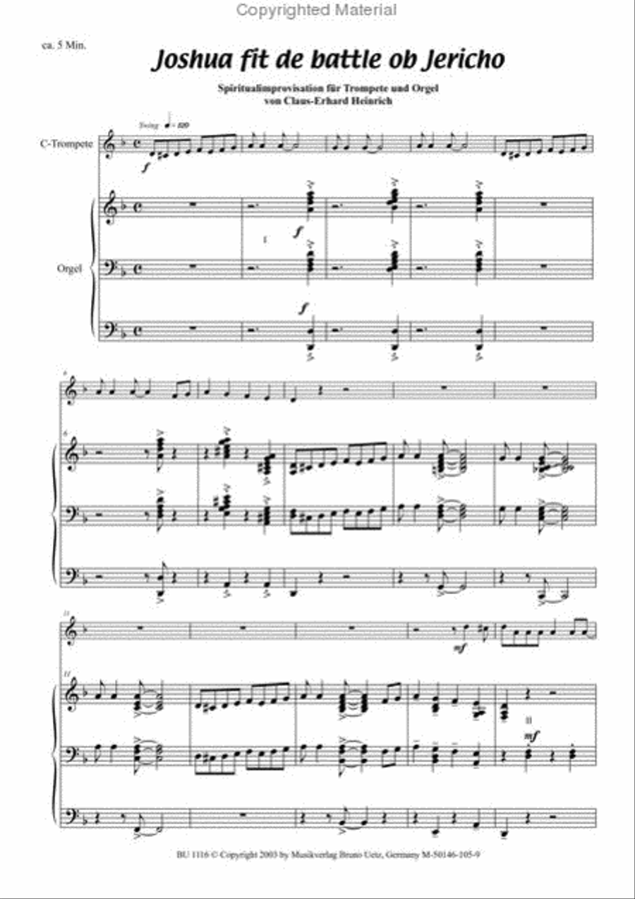Joshua Fit Trumpet scores gallery preview page 2
