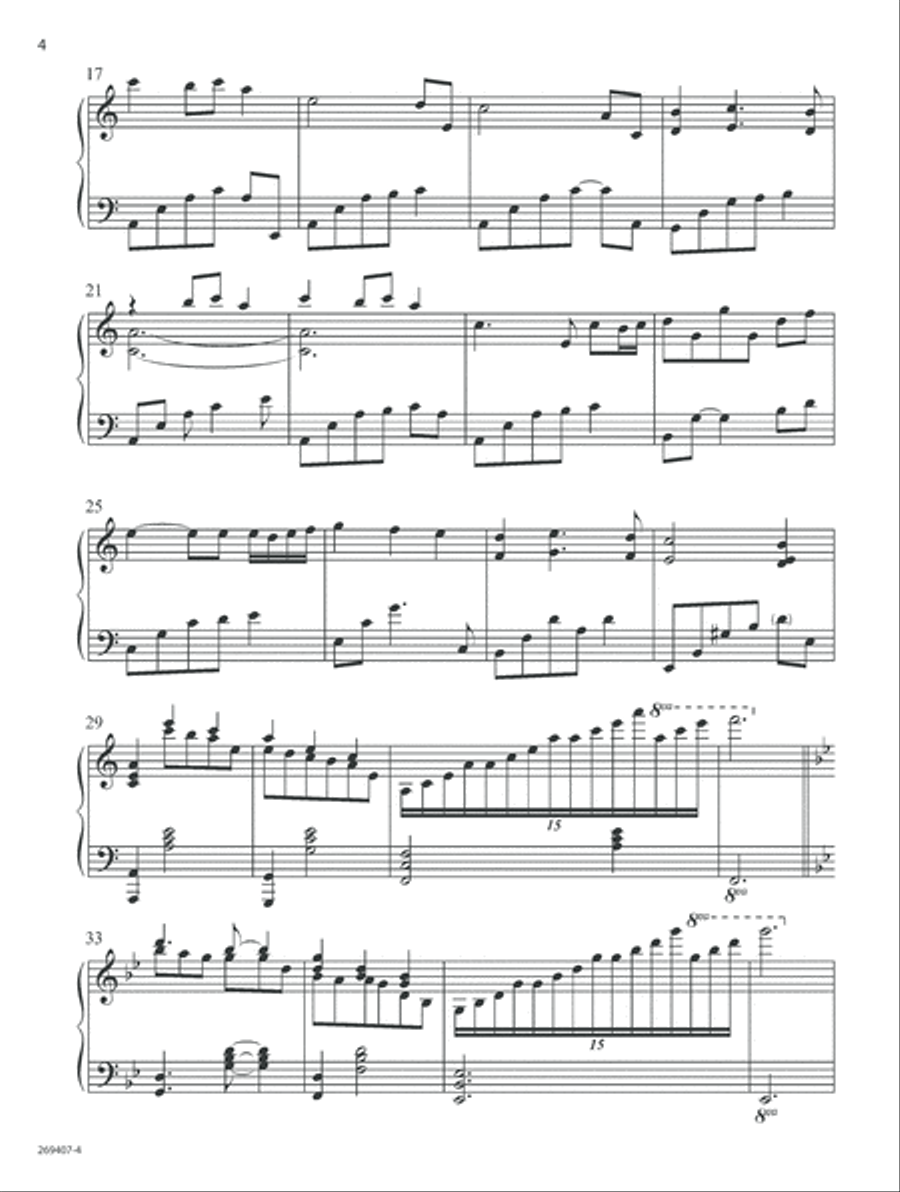 Star of Wonder Star of Wonder Piano Solo scores gallery preview page 5