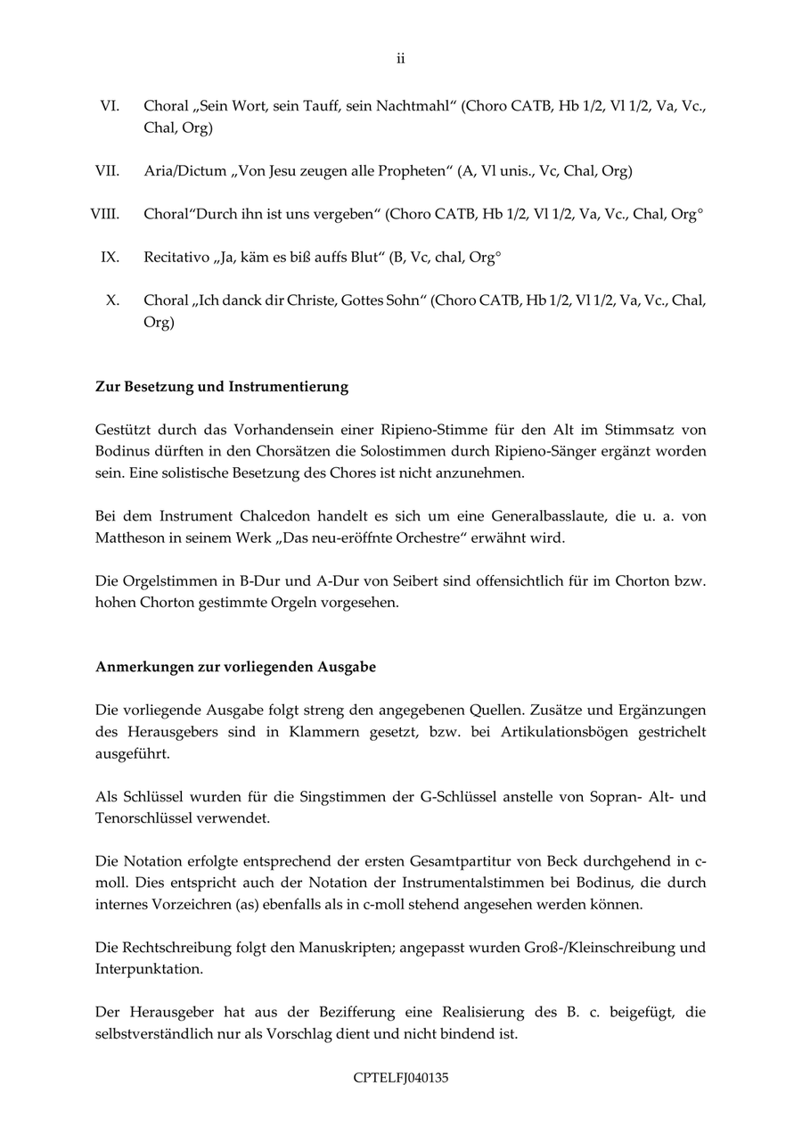 Christen heißen und nicht seyn TVWV 1:135 4-Part scores gallery preview page 4