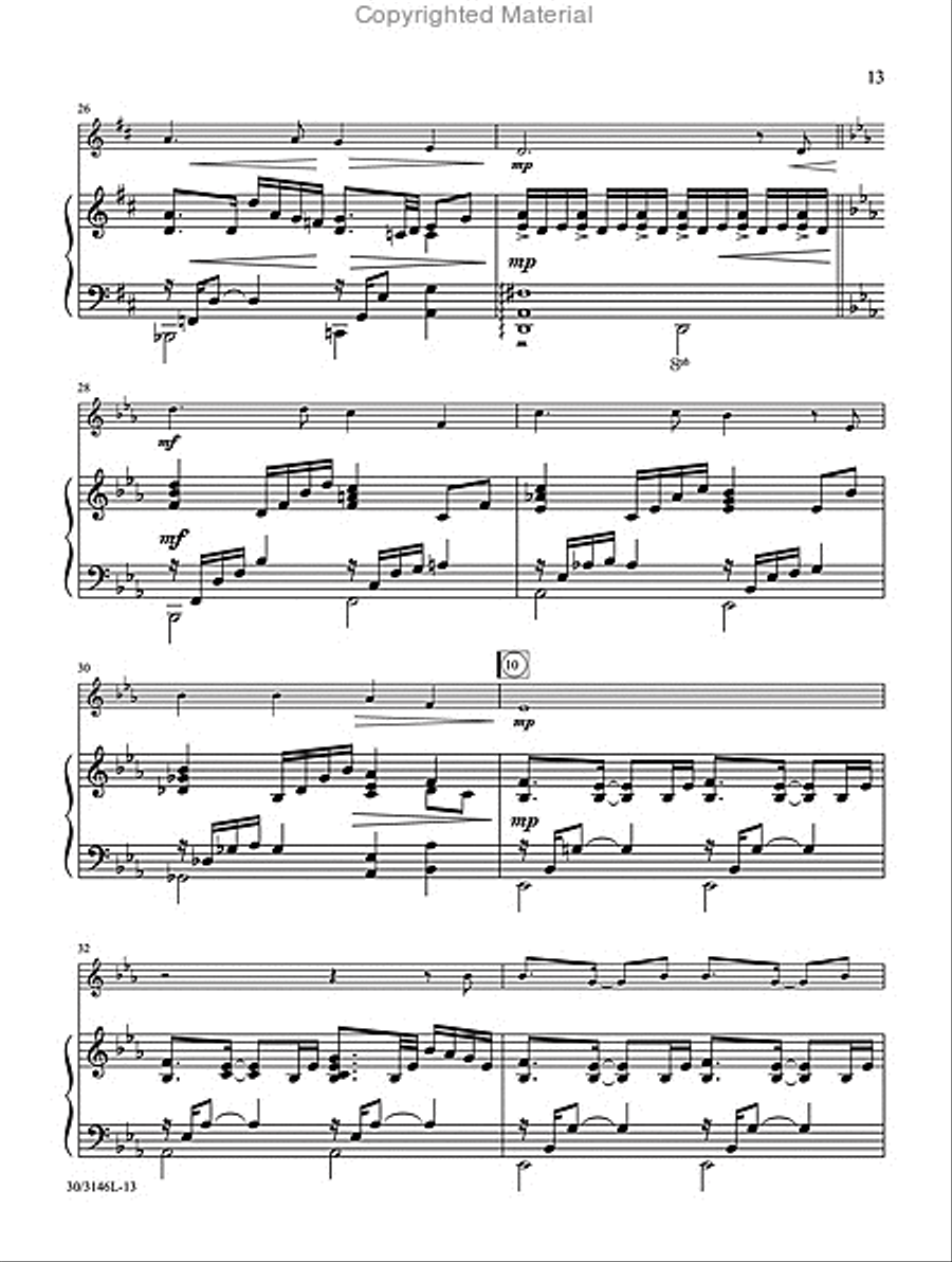 Christmas Winds Clarinet scores gallery preview page 11