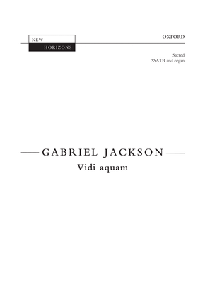 Book cover for Vidi aquam