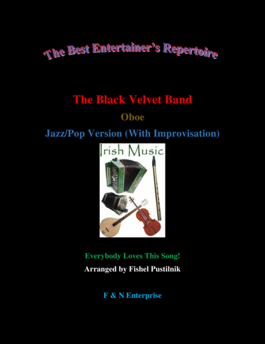"The Black Velvet Band"-for Oboe (with Background Track)-Jazz/Pop Version image number null