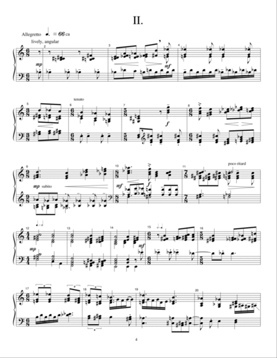 [Austin] Puzzle Preludes Piano Solo scores gallery preview page 6