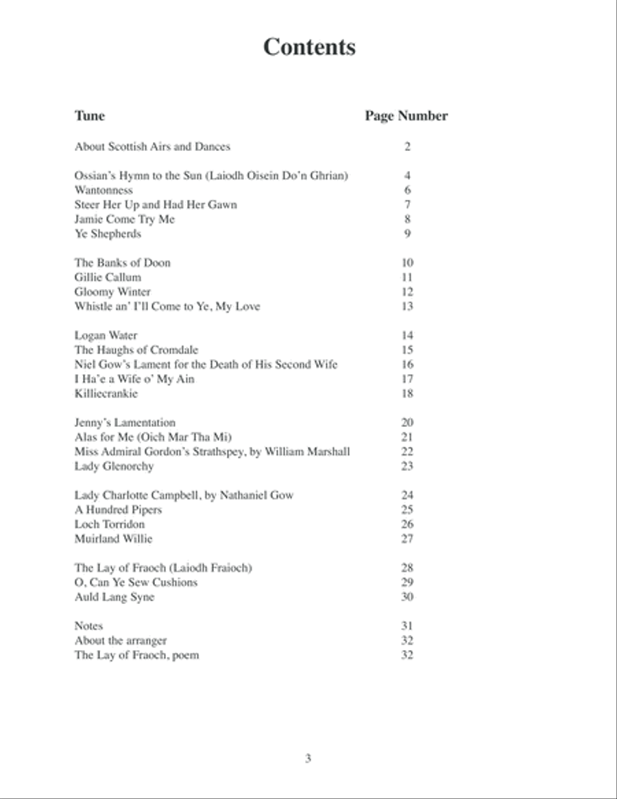 Scottish Airs and Dances for Viola & Cello (or Solo Viola) Cello scores gallery preview page 4