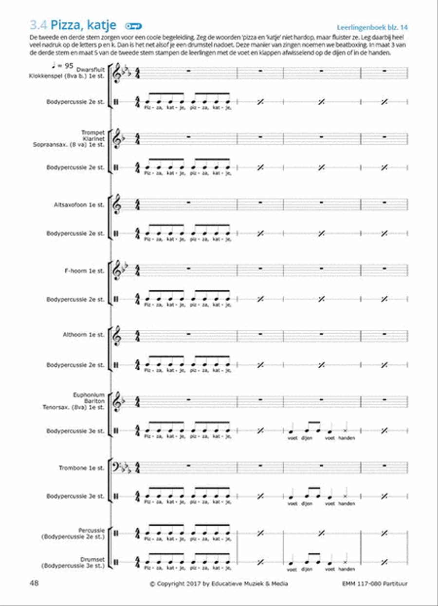 Samen Leren Samenspelen Deel 2 Concert Band scores gallery preview page 4