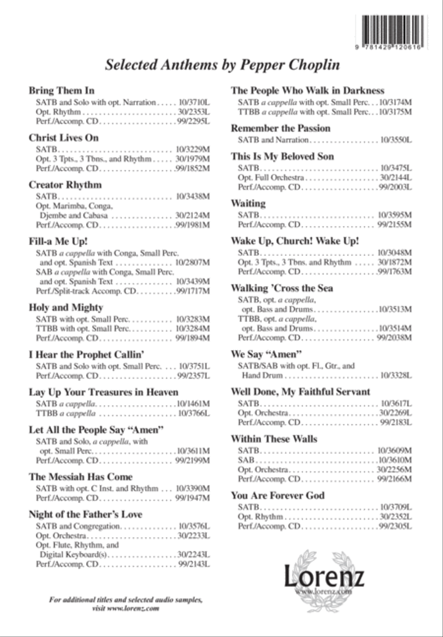Seeking the King Seeking the King 4-Part scores gallery preview page 17