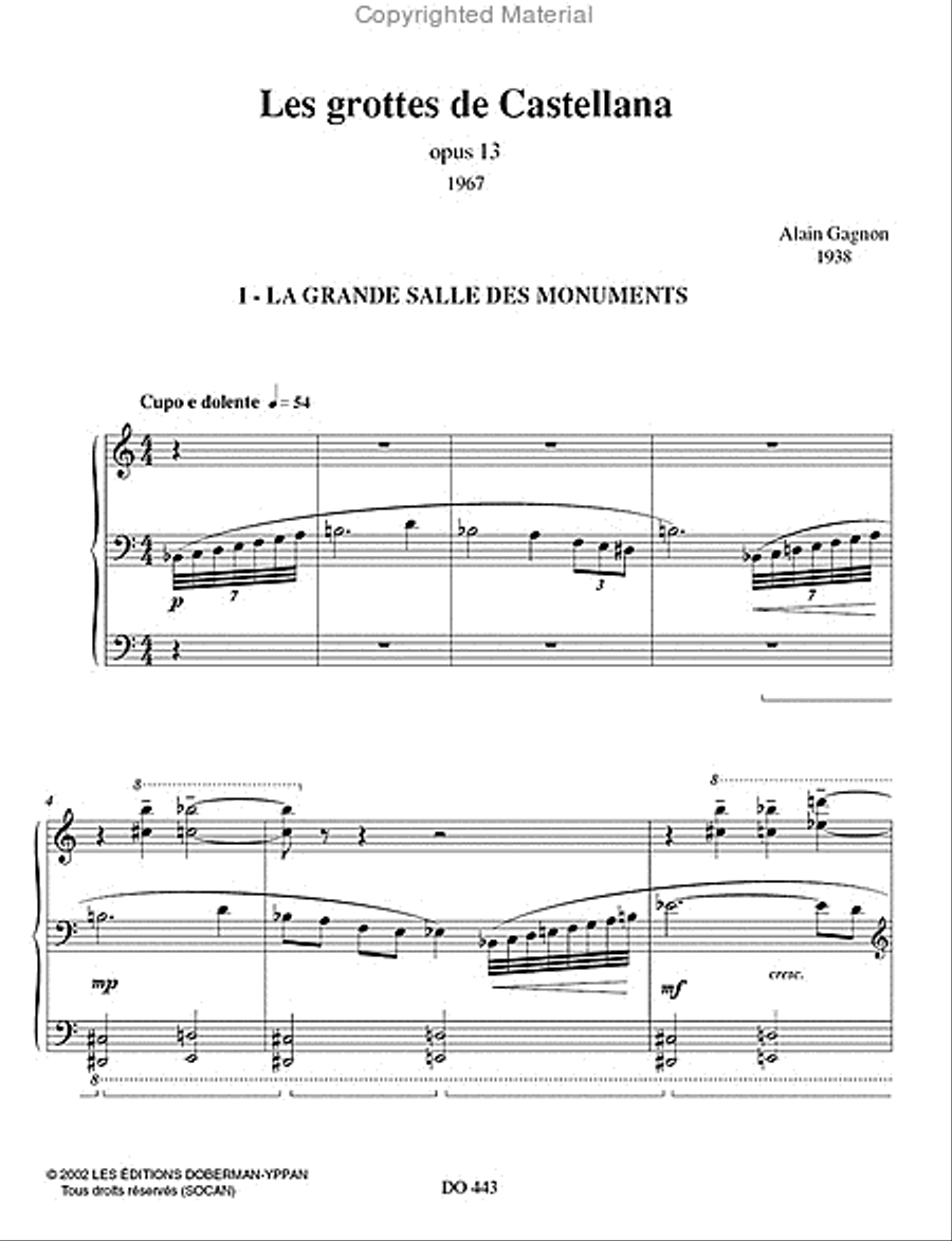 Les grottes de Castellana op. 13 Piano Solo scores gallery preview page 2