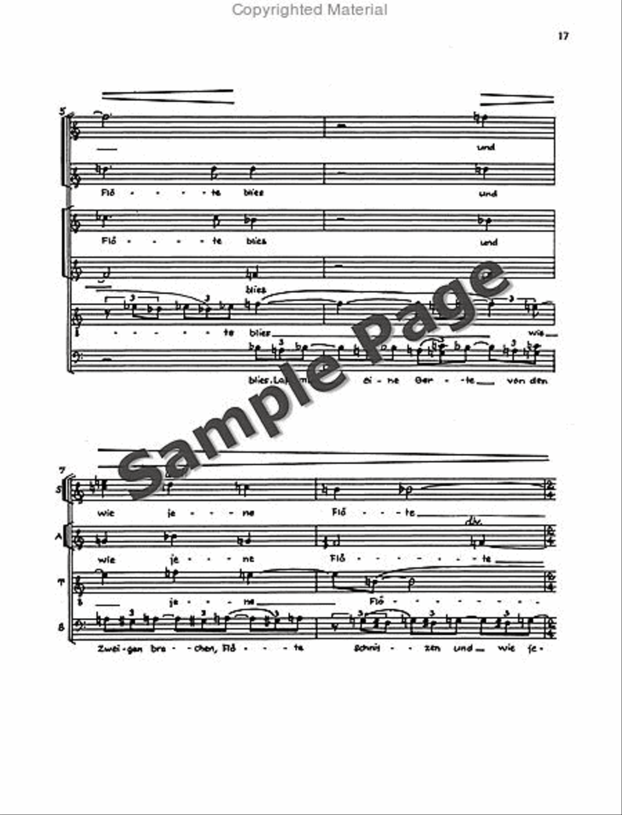 Nachtstucke 3 4-Part scores gallery preview page 18