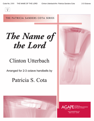 Book cover for The Name of the Lord