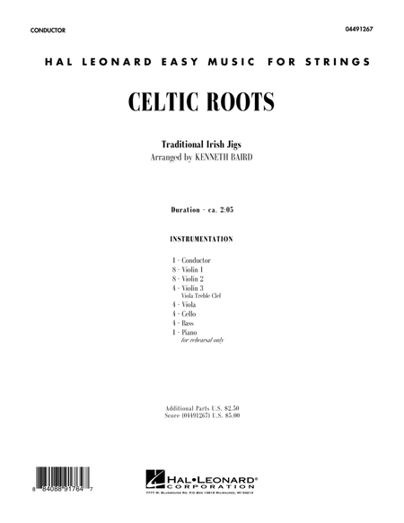 Celtic Roots - Conductor Score (Full Score)