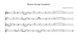 Bonnie George Campbell For Bagpipes