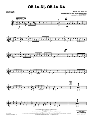 Ob-La-Di, Ob-La-Da (arr. John Berry) - Bb Clarinet 1