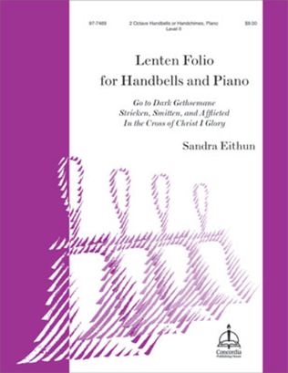 Book cover for Lenten Folio for Handbells and Piano