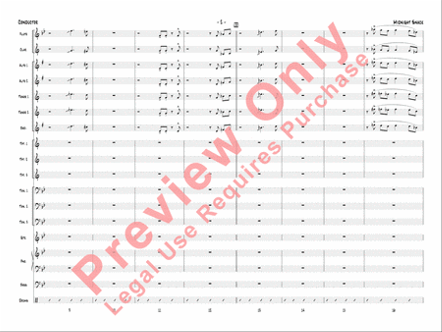 Midnight Snack Midnight Snack Jazz Ensemble scores gallery preview page 5