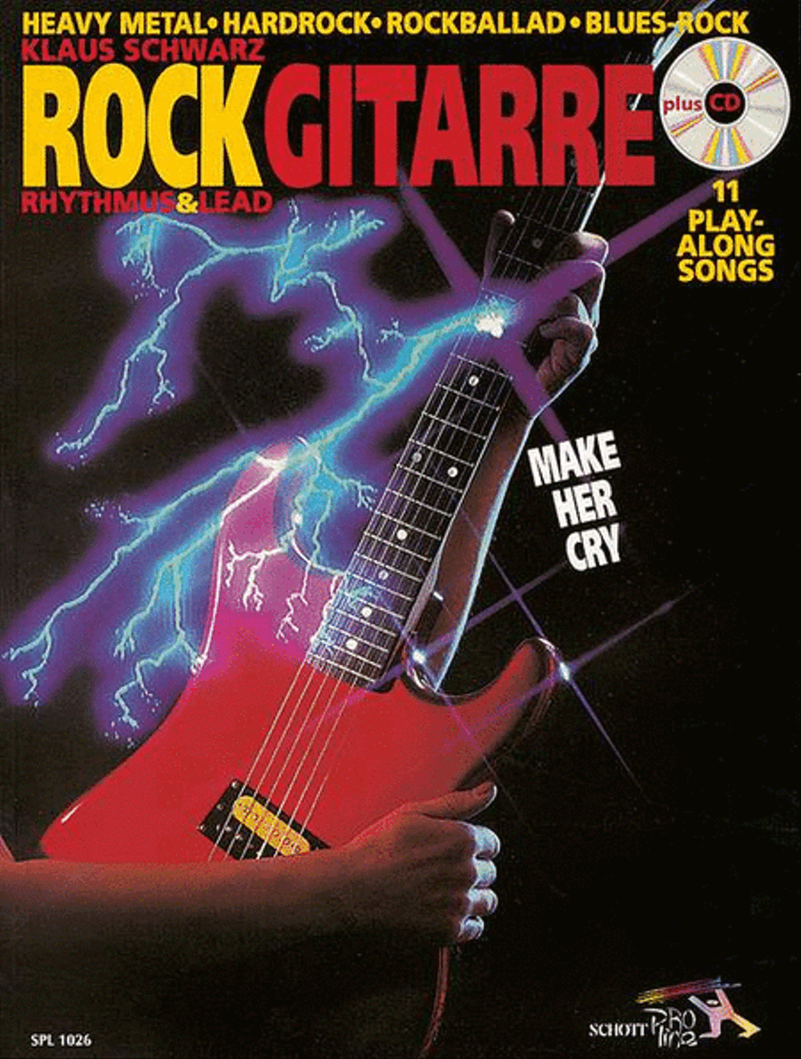 Schwarz K Rockgitarre Play-along Guitar scores gallery preview page 1