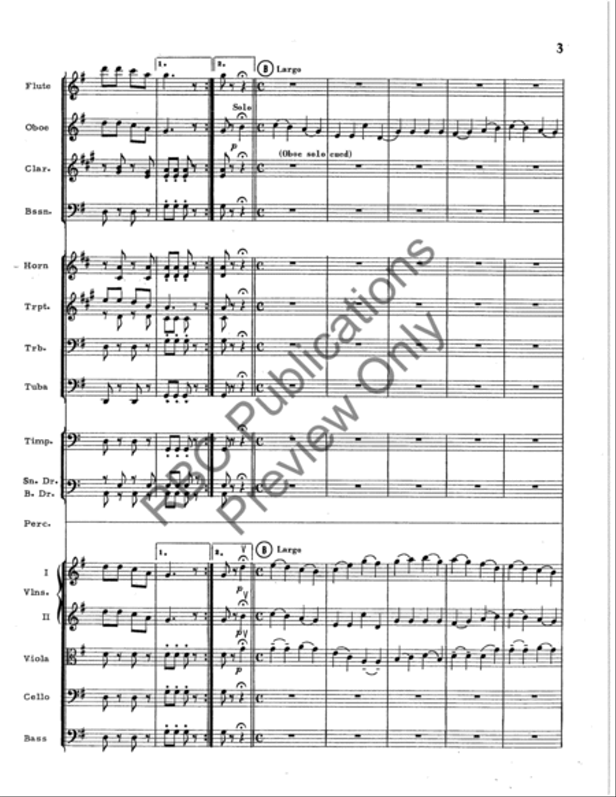 Blue Tail Fly Full Orchestra scores gallery preview page 6