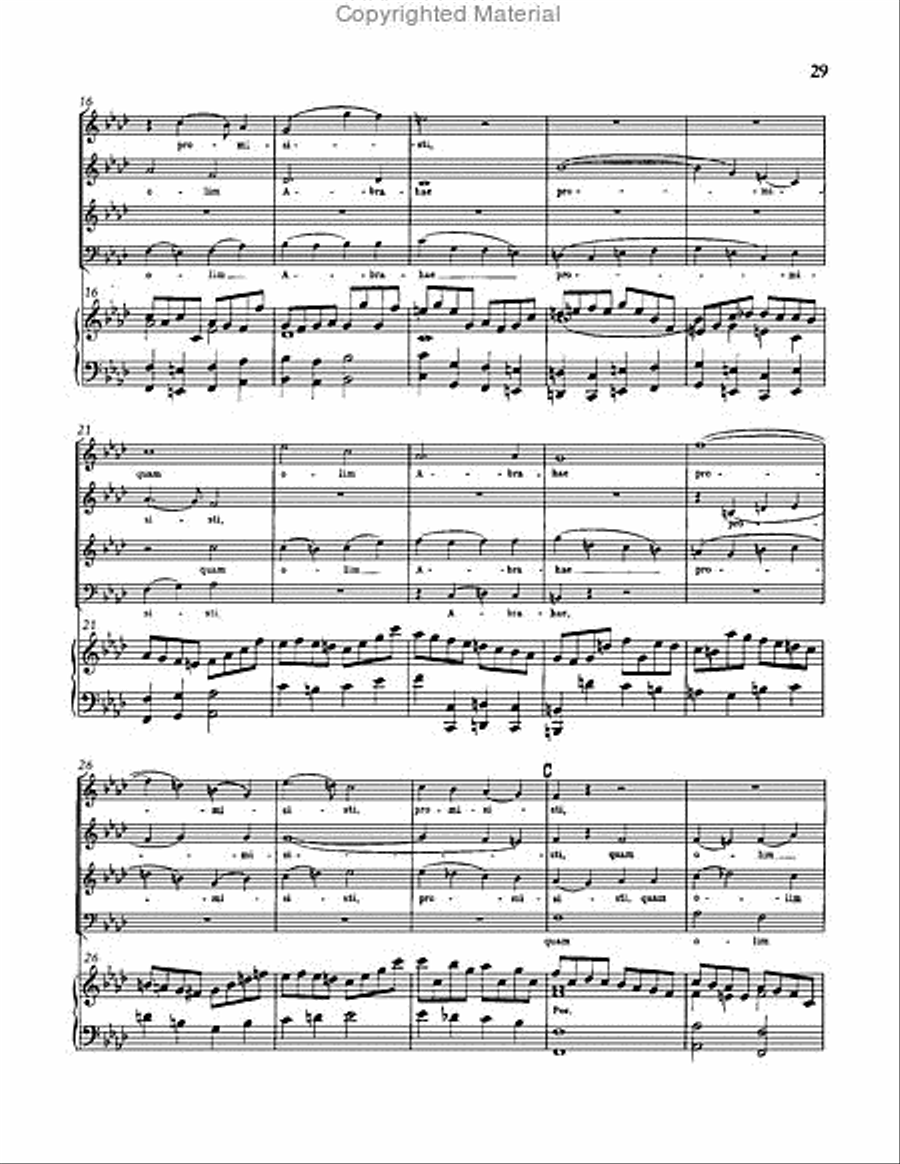 Requiem in D minor, WAB 39 Choir scores gallery preview page 29