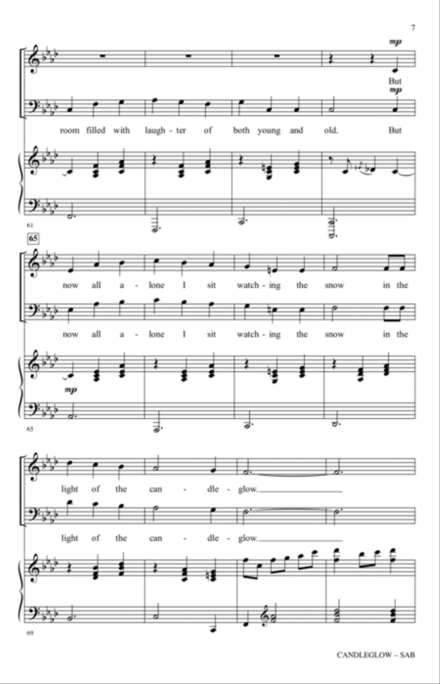 Candleglow 3-Part scores gallery preview page 6