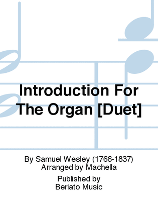 Introduction For The Organ [Duet]