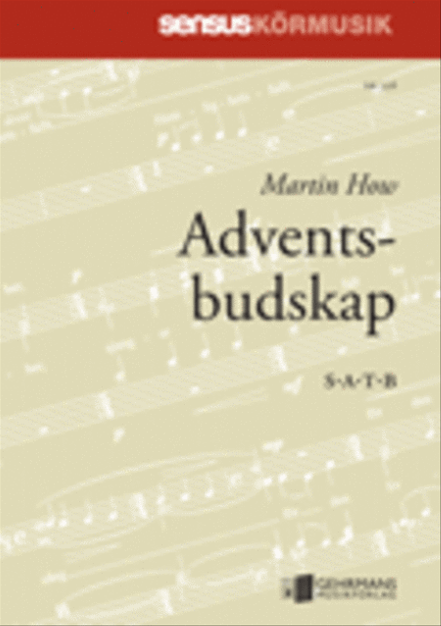Adventsbudskap Adventsbudskap 4-Part scores gallery preview page 1