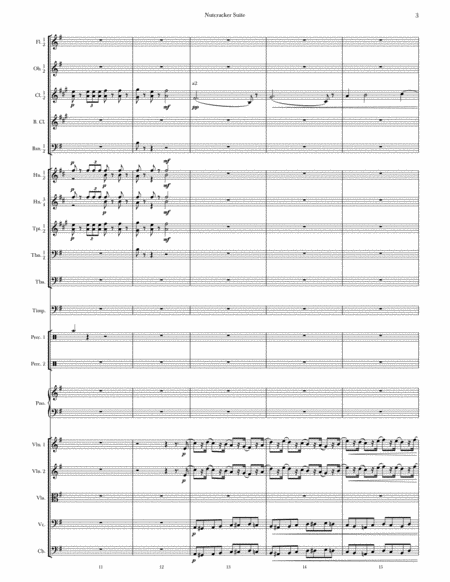 (Selections from) Nutcracker Suite - Score & Parts image number null