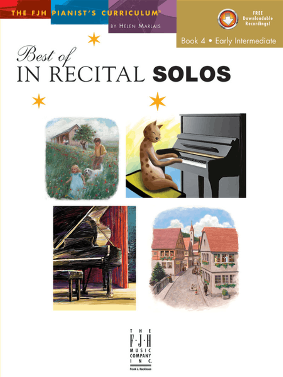 Best of In Recital Solos, Book 4 (NFMC) Piano Method scores gallery preview page 1
