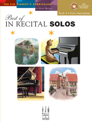 Book cover for Best of In Recital Solos, Book 4 (NFMC)