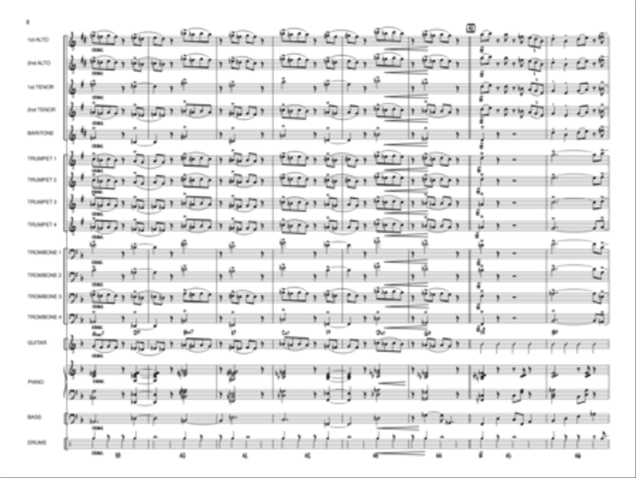 Pedal to the Metal Pedal to the Metal Jazz Ensemble scores gallery preview page 7