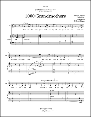 Book cover for 1000 Grandmothers