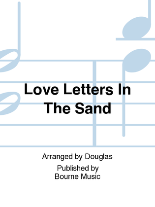 Book cover for Love Letters In The Sand