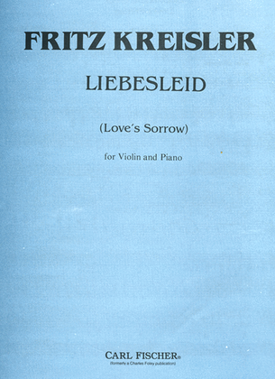 Book cover for Liebesleid
