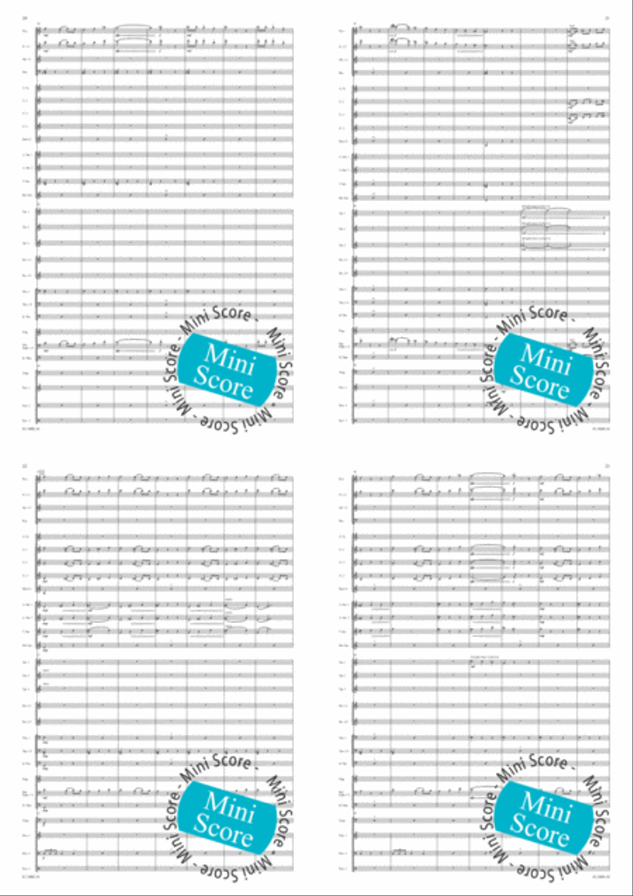 Menu Menu Concert Band scores gallery preview page 8