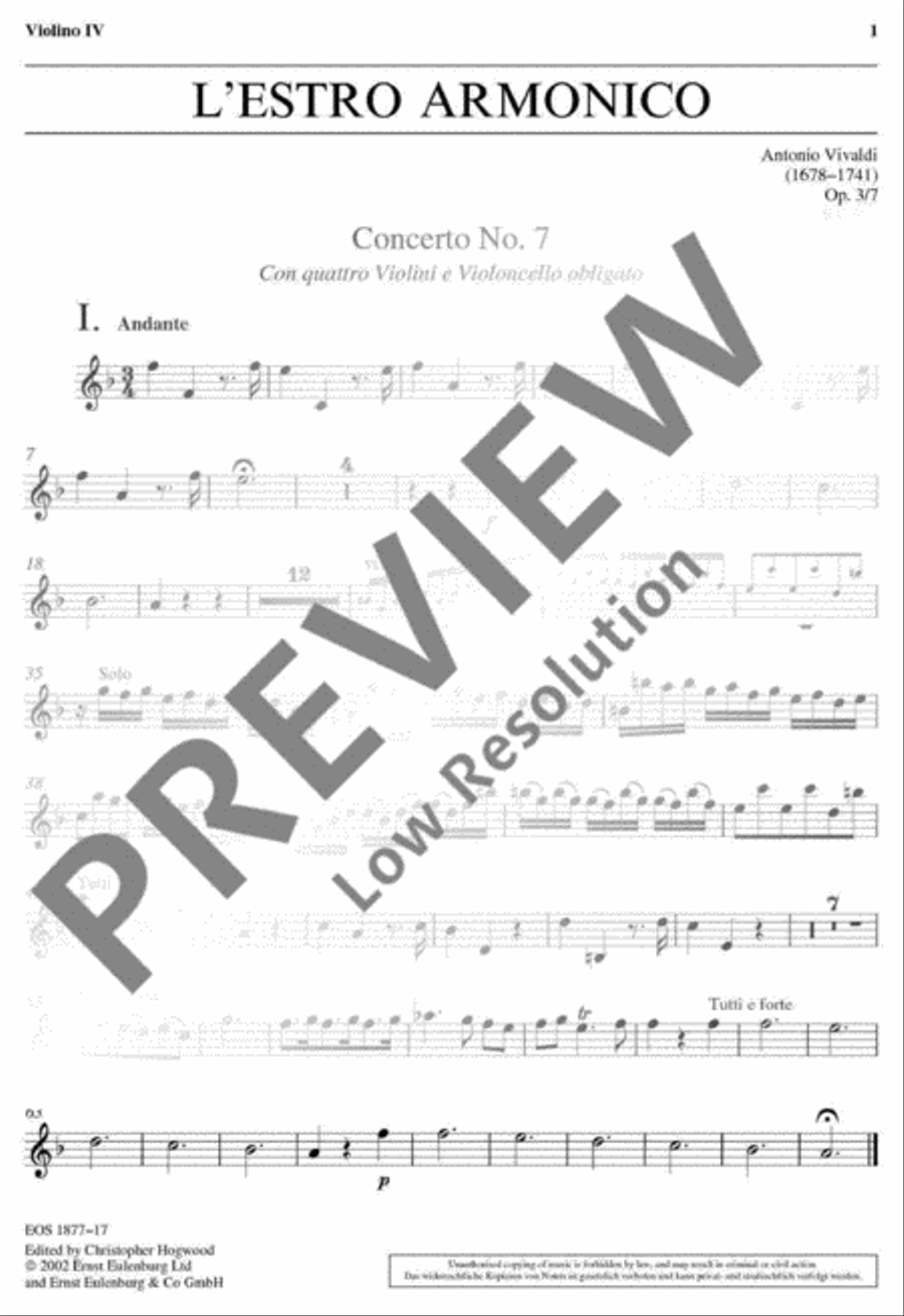 L'Estro Armonico Part scores gallery preview page 2