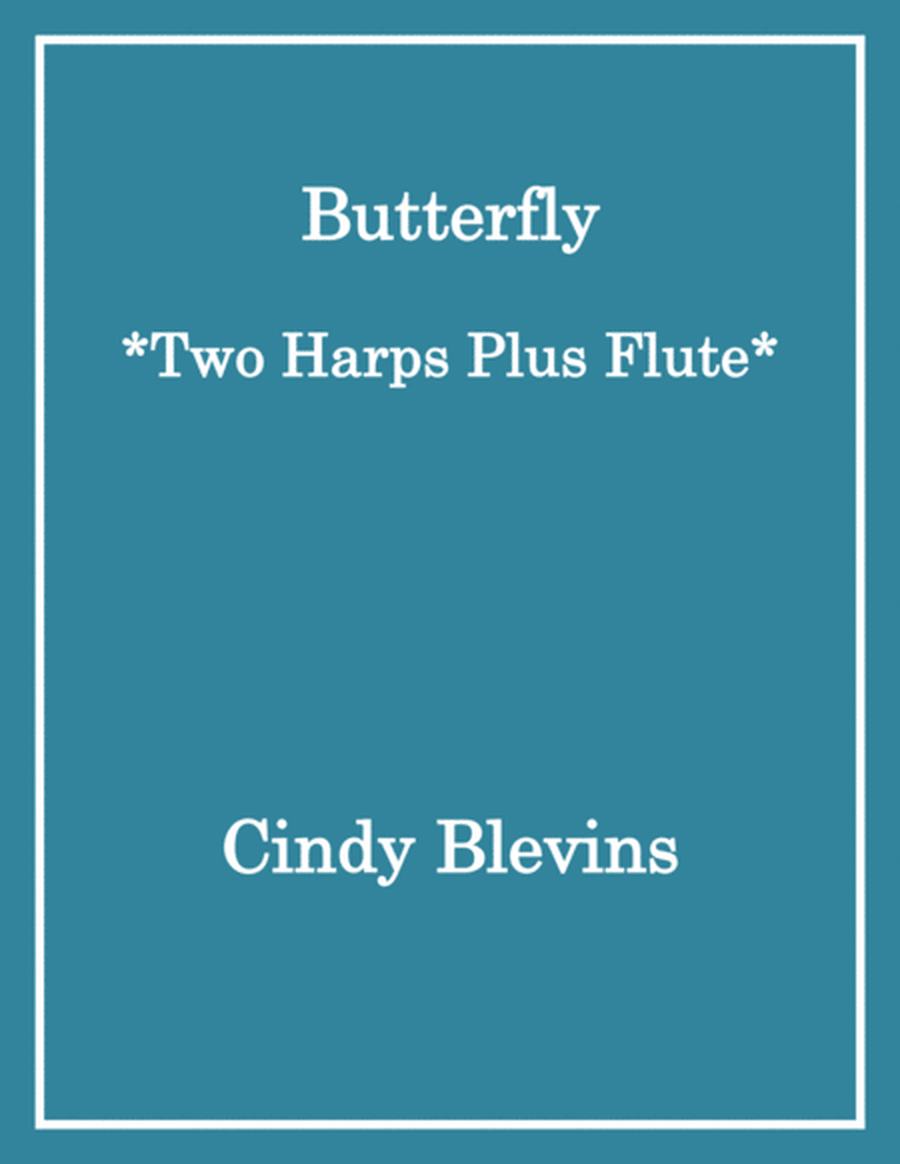 Butterfly, for Two Harps Plus Flute image number null